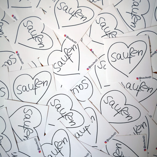 Saufen Sticker